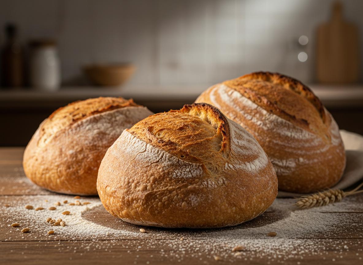 Pane artigianale appena sfornato